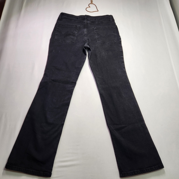 ⭐️ Black Wrangler Bootcut Jeans – Size 9/10 (32) – Excellent Condition! - Picture 3 of 9